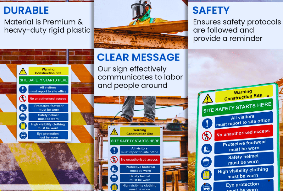 Construction Site Signboard