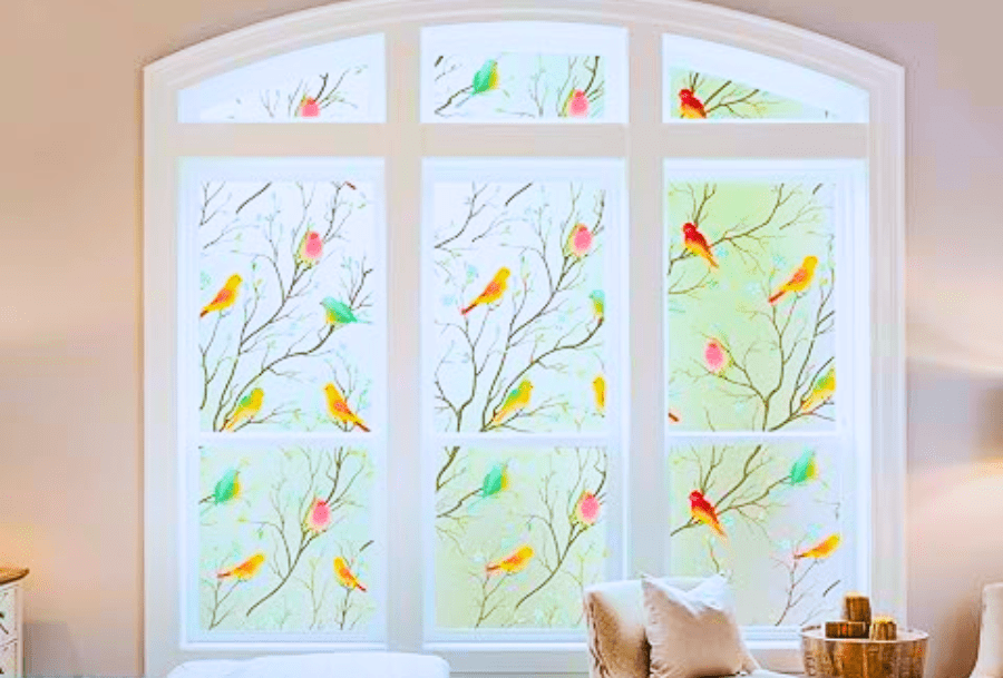 Frosted Glass Sticker
