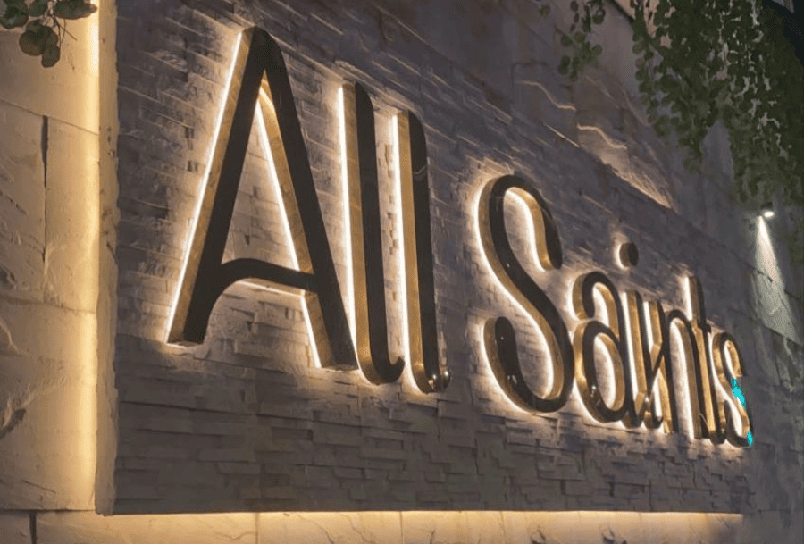 Back Light 3D Signage