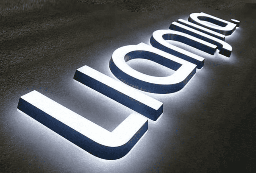 Front Light 3D Signage