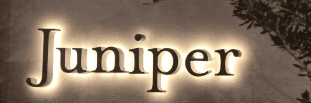 Back Light 3D Signage