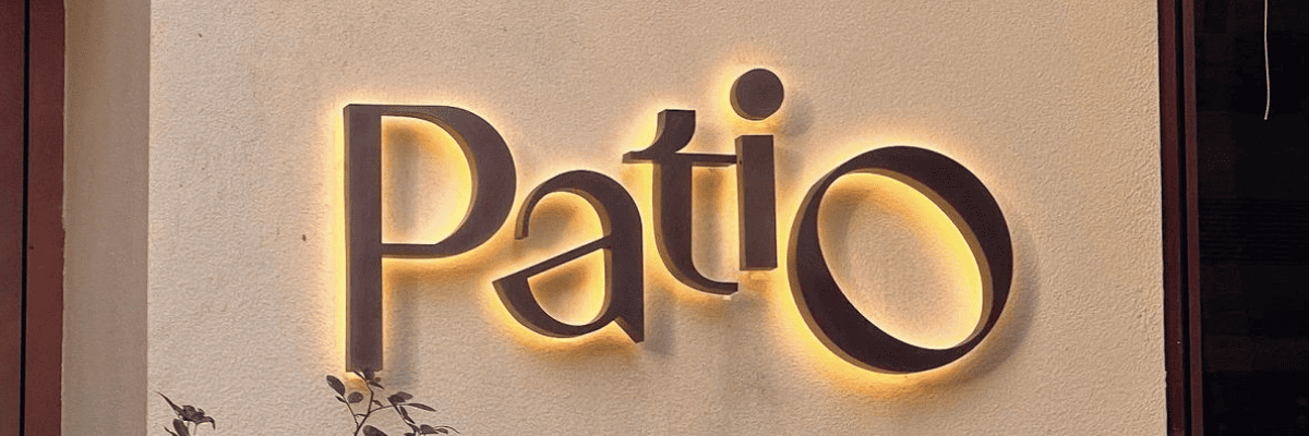 Back Light 3D Signage