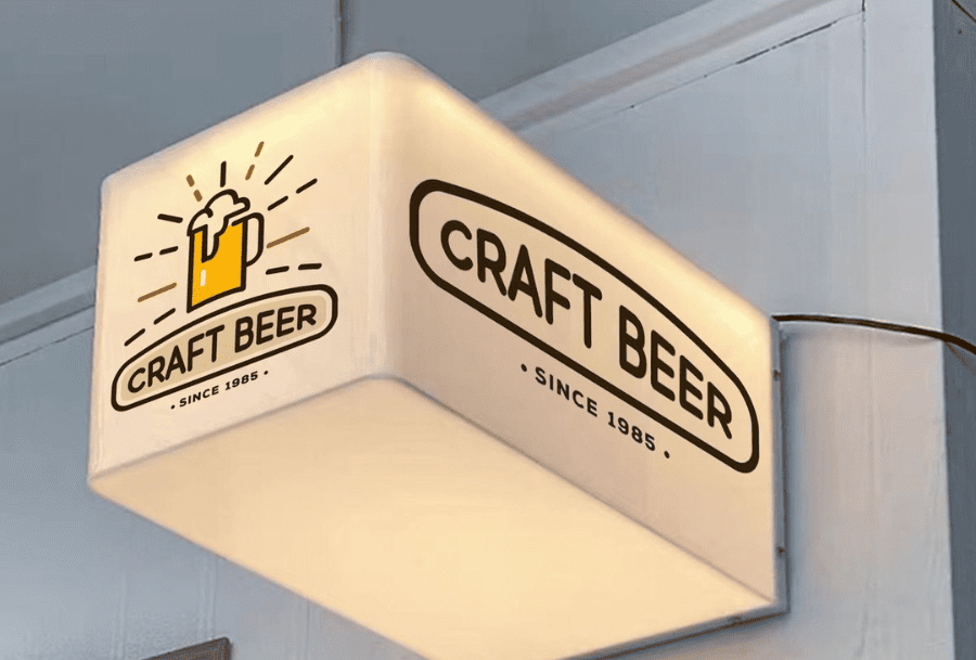 restaurants signboard
