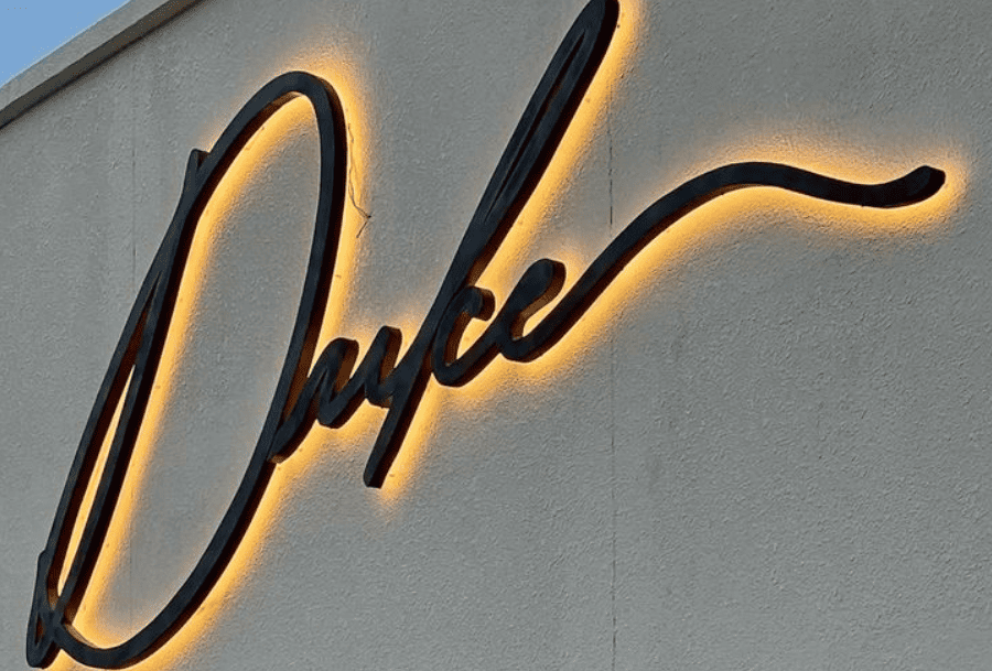 restaurant signboards