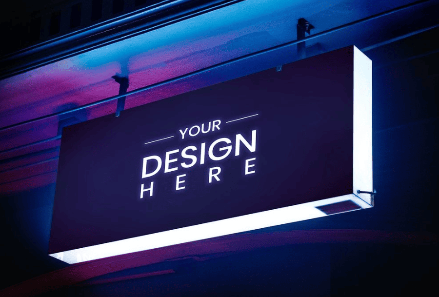 LED signboard